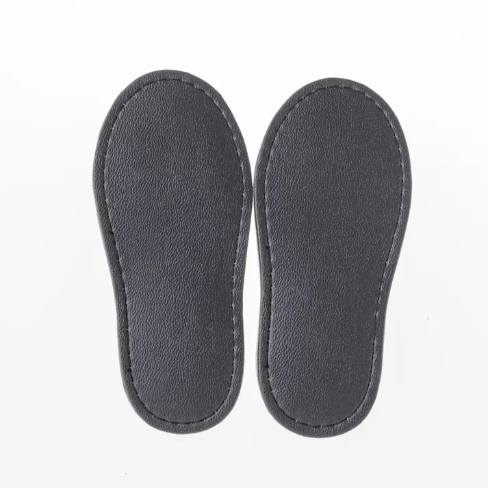 ニットダブルメッシュスリッパ グレー L