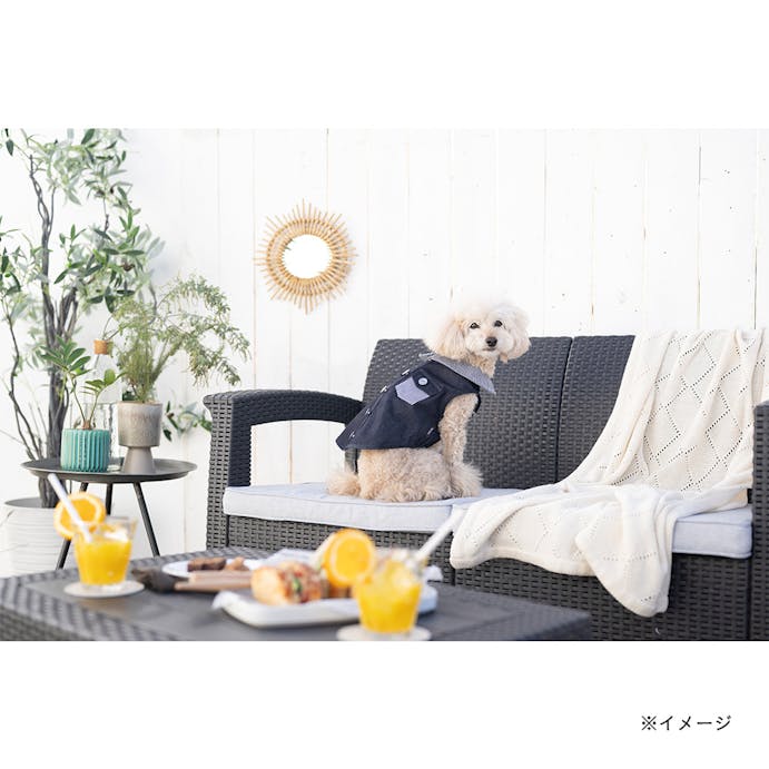 【送料無料】Gジャン風ウェア ネイビー SDサイズ ペット服(犬の服)