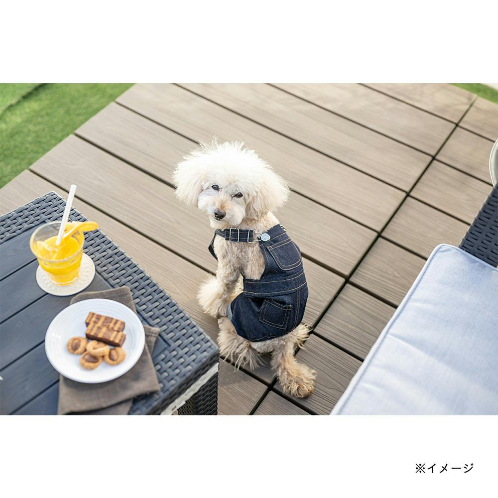 Lee ミニチュアシュナウザー用デニムオーバーオール Sサイズ Sサイズ ミニチュアシュナウザー用デニムオーバーオール Lee