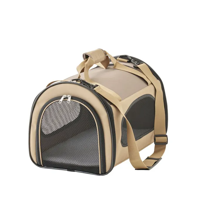 折りたたみペットキャリー ベージュ