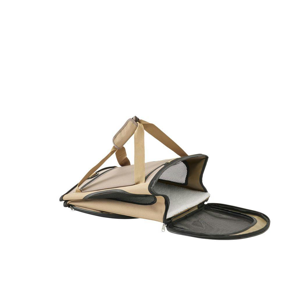 折りたたみペットキャリー ベージュ | ペット用品（犬） 通販