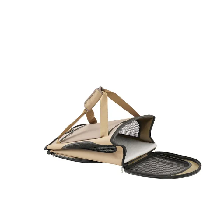 折りたたみペットキャリー ベージュ