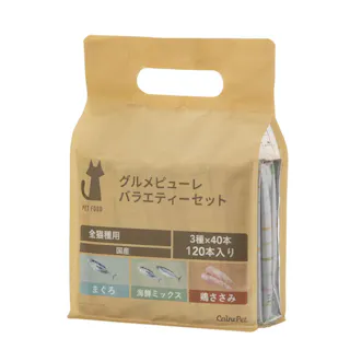 グルメピューレバラエティセット 120本