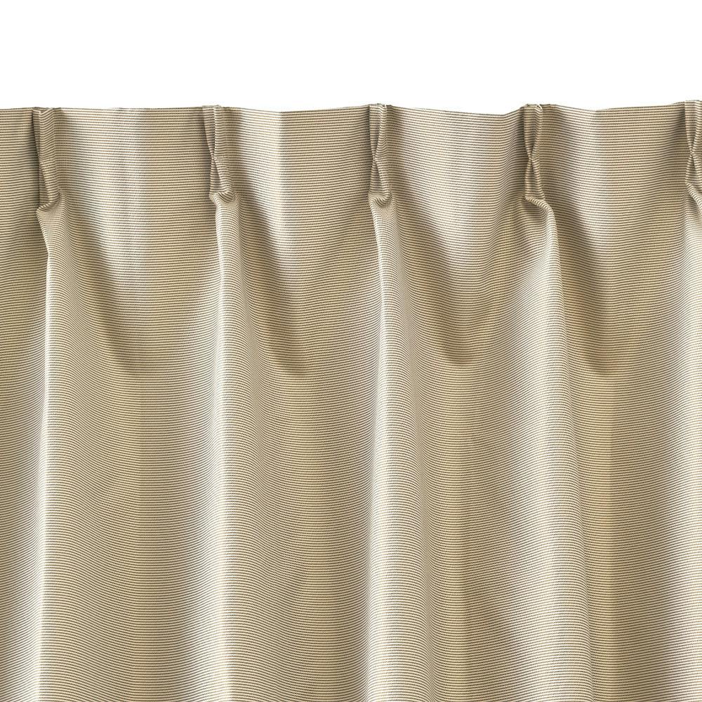 極断カーテン ヒート ベージュ 100×185cm 2枚組【別送品】 | カーテン