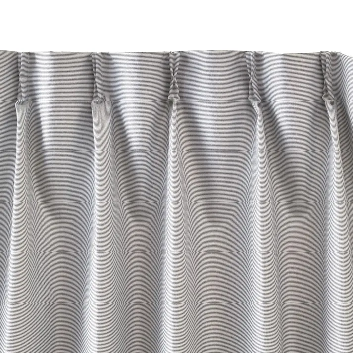 極断カーテン ヒート グレー 150×178cm 2枚組【別送品】