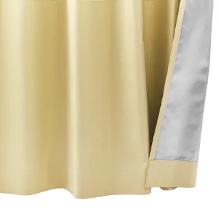 極断カーテン ヒート イエロー 100×185cm 2枚組【別送品】