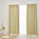 極断カーテン ヒート イエロー 150×210cm 2枚組【別送品】