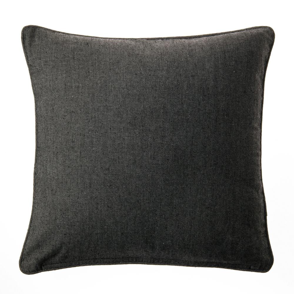 クッションカバー デニム ブラック※カバーのみ | クッション 通販