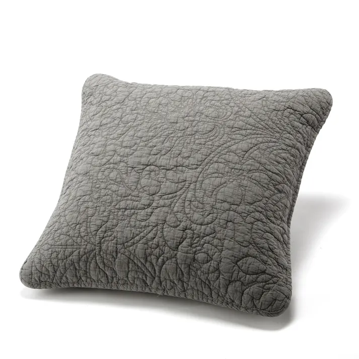クッションカバー キルトグレー※カバーのみ