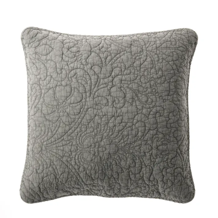 クッションカバー キルトグレー※カバーのみ