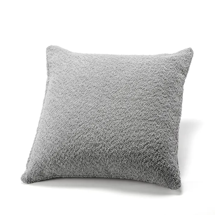 クッションカバー シェニール グレー※カバーのみ