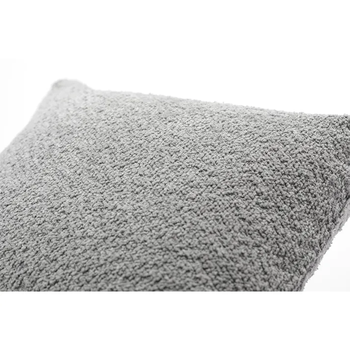 クッションカバー シェニール グレー※カバーのみ