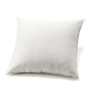 クッションカバー 麻混 アイボリー※カバーのみ