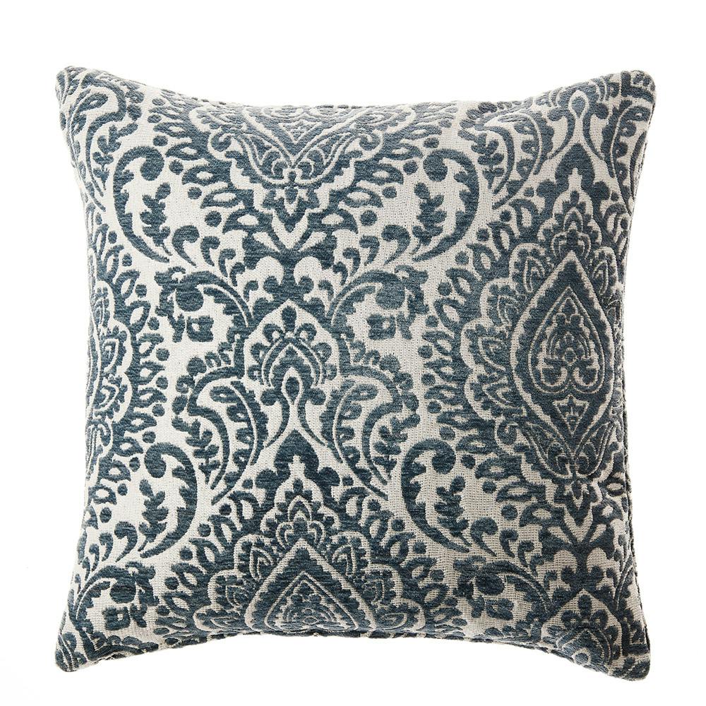 クッションカバー ダマスク ブルー※カバーのみ | クッション 通販