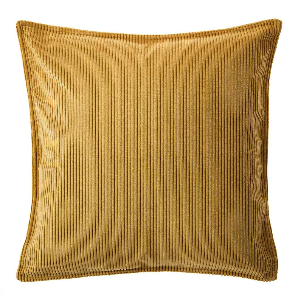 イエロー サテン クッションカバー SVARTPOPPEL スヴァルトポッペル クッションカバー, イエロー, 50x50