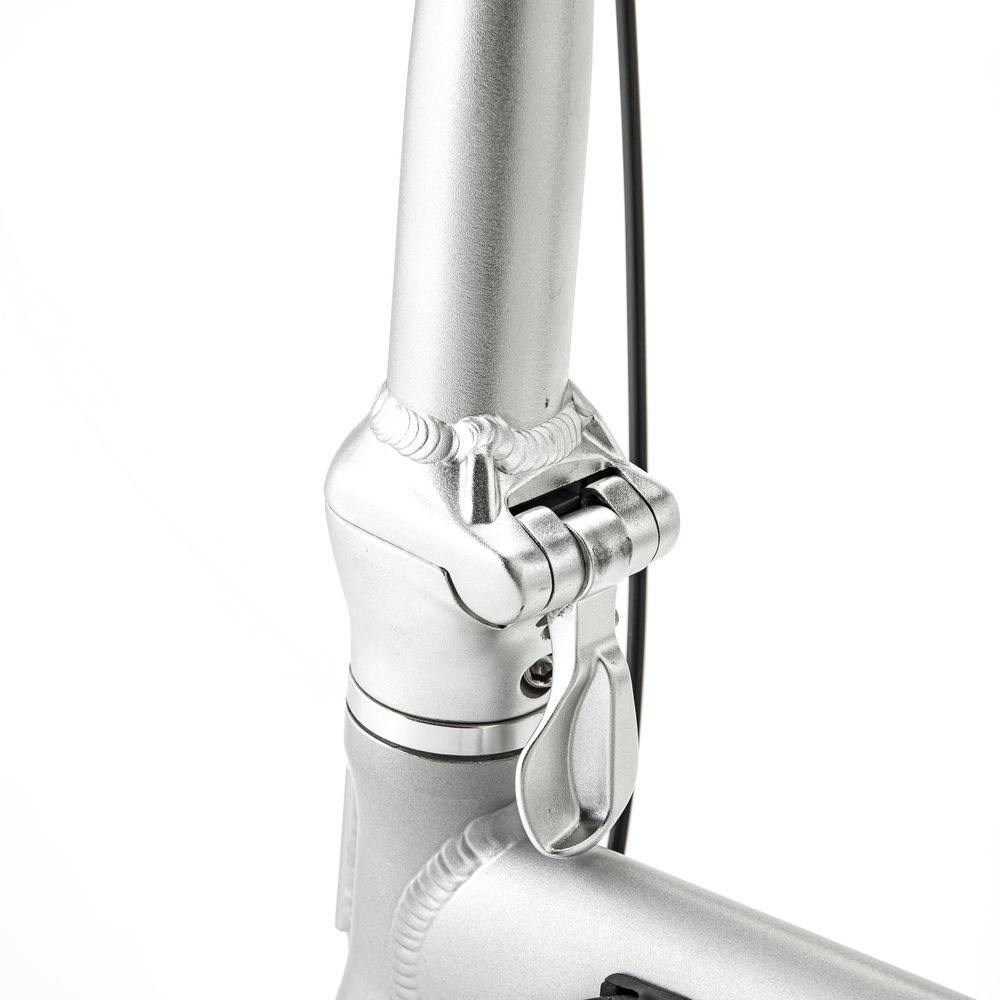 自転車】Nopa パンクしない折りたたみ自転車 16型 シルバー