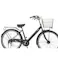 【自転車】Nopa パンクしない軽快車 27.5型 外装6段 ブラック