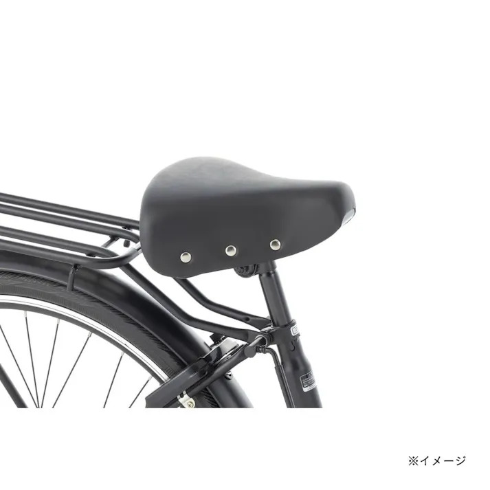 【自転車】Nopa パンクしない軽快車 27.5型 外装6段 オリーブ