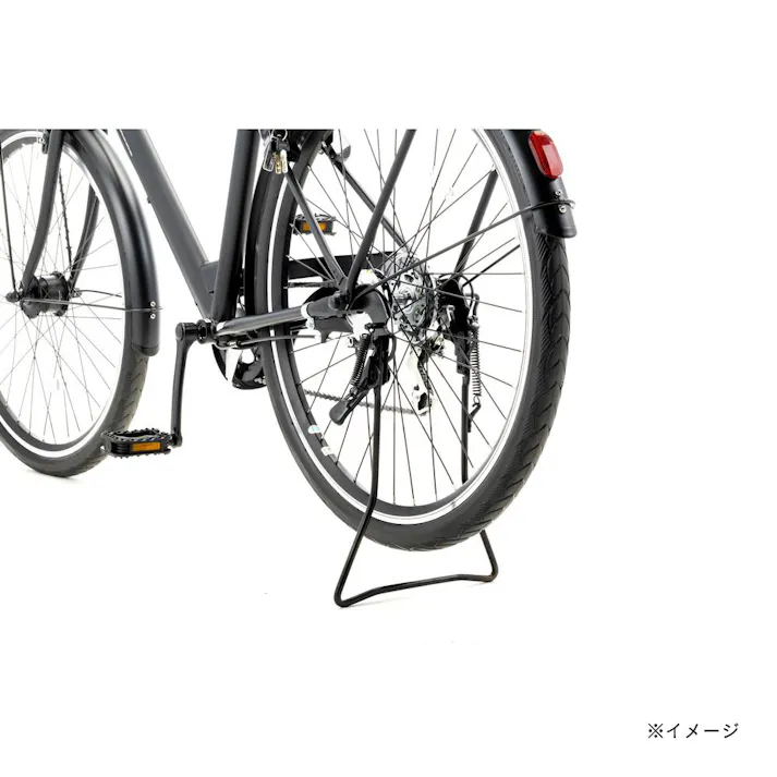 【自転車】Nopa パンクしない軽快車 27.5型 外装6段 オリーブ
