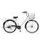 【自転車】Nopa パンクしない軽快車 27.5型 外装6段 ホワイト