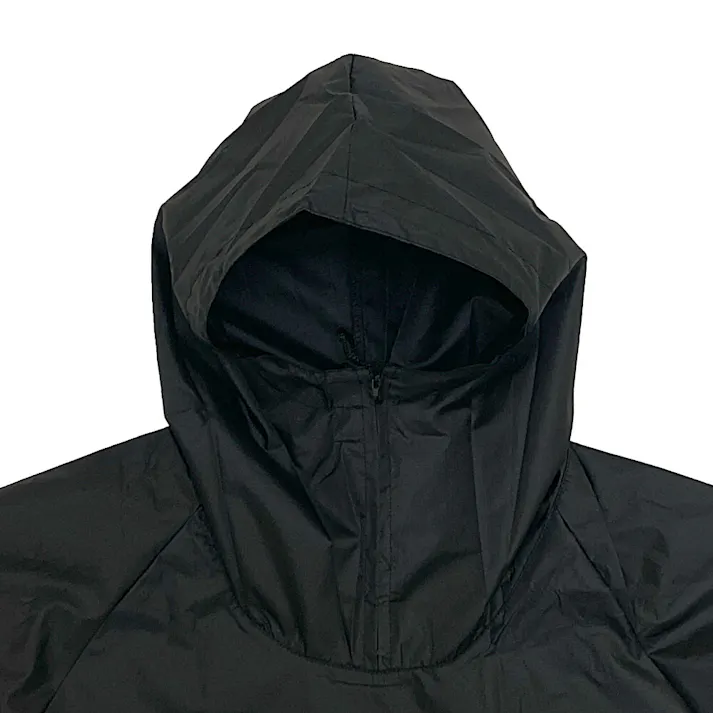 撥水リップストップヤッケ L ブラック