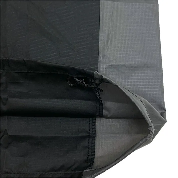 撥水リップストップヤッケ 3L ブラック