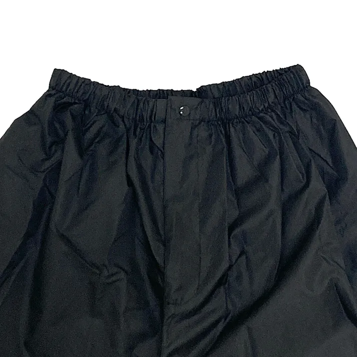 撥水リップストップパンツ L ブラック