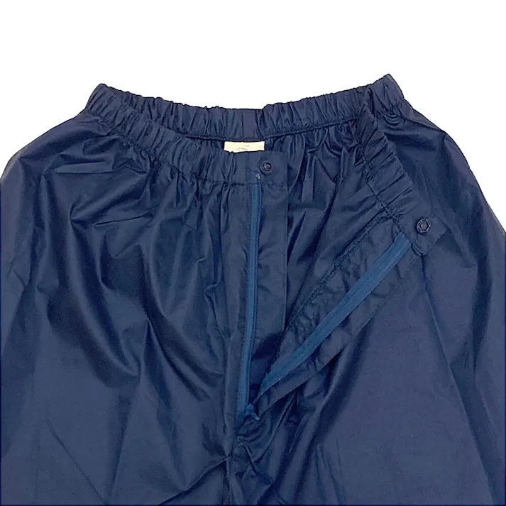 撥水リップストップパンツ LL ネイビー