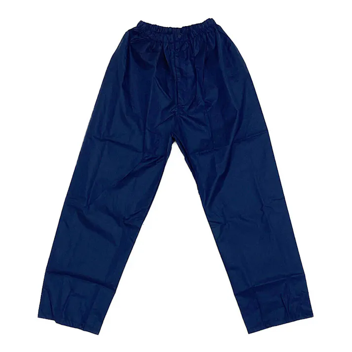 撥水リップストップパンツ 3L ネイビー