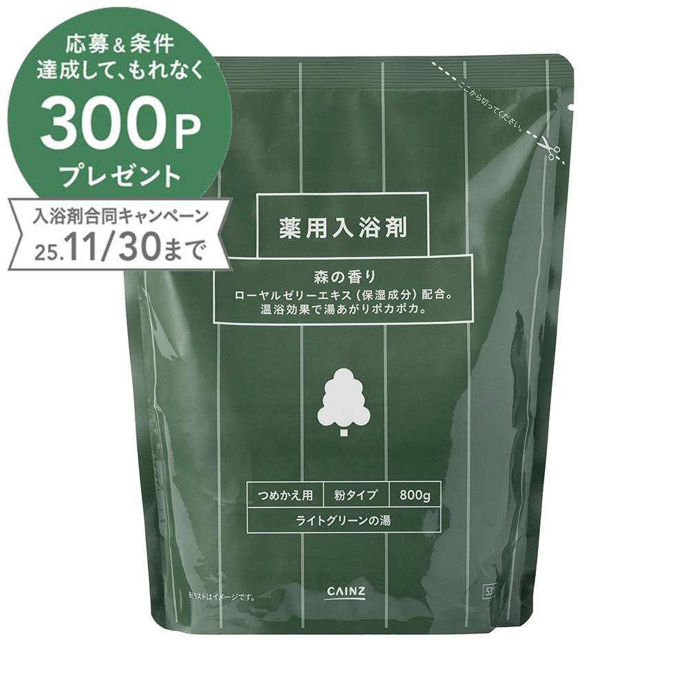 カインズ 薬用入浴剤 森の香り 詰替 800g 入浴剤 カインズ 薬用入浴剤 森の香り 詰替 800g 入浴剤
