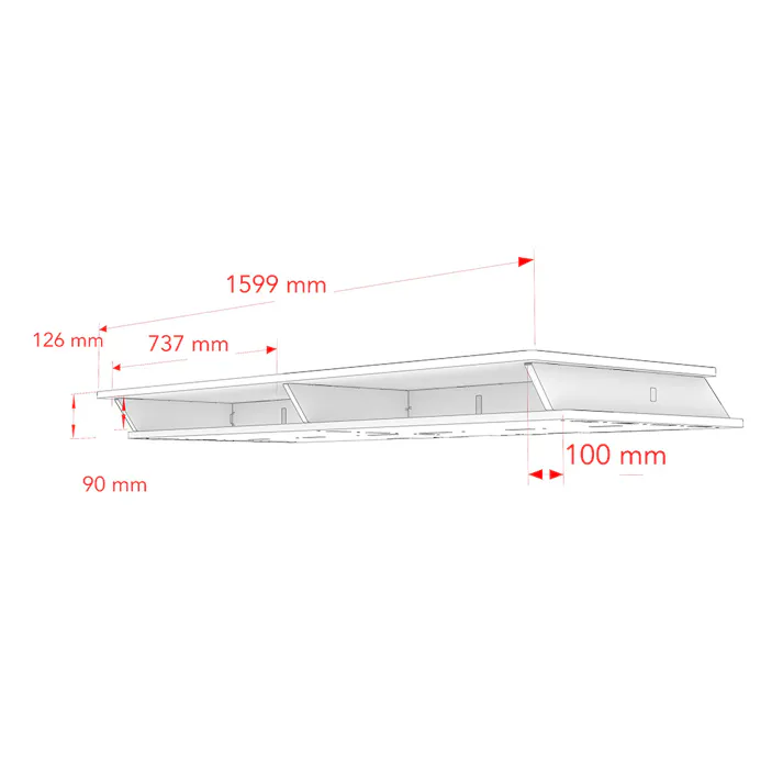 【CDM】ゲーミングデスク天板【別送品】