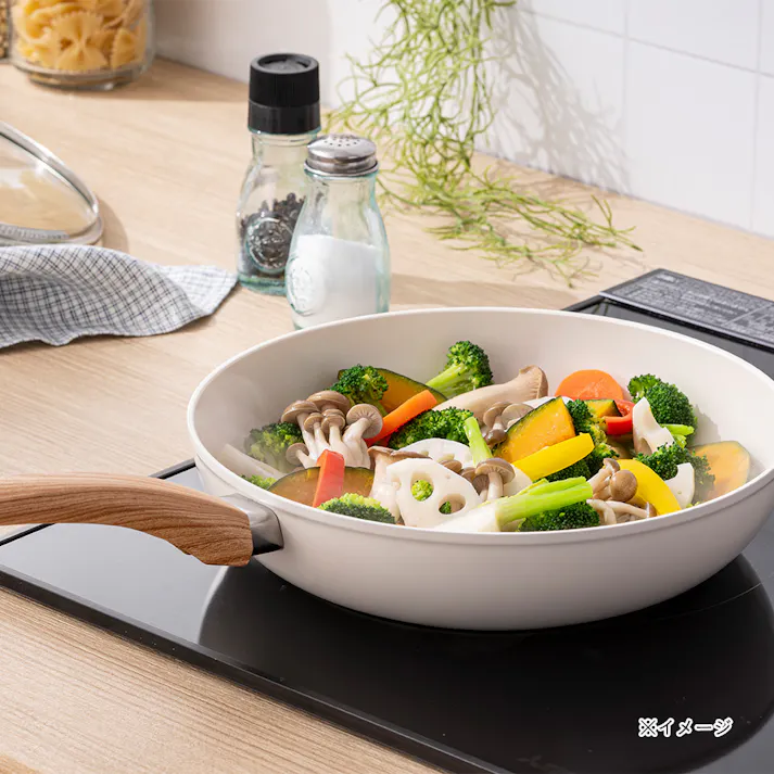 IH対応 セラミックフライパン 26cm