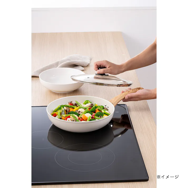 IH対応 セラミックフライパン 26cm