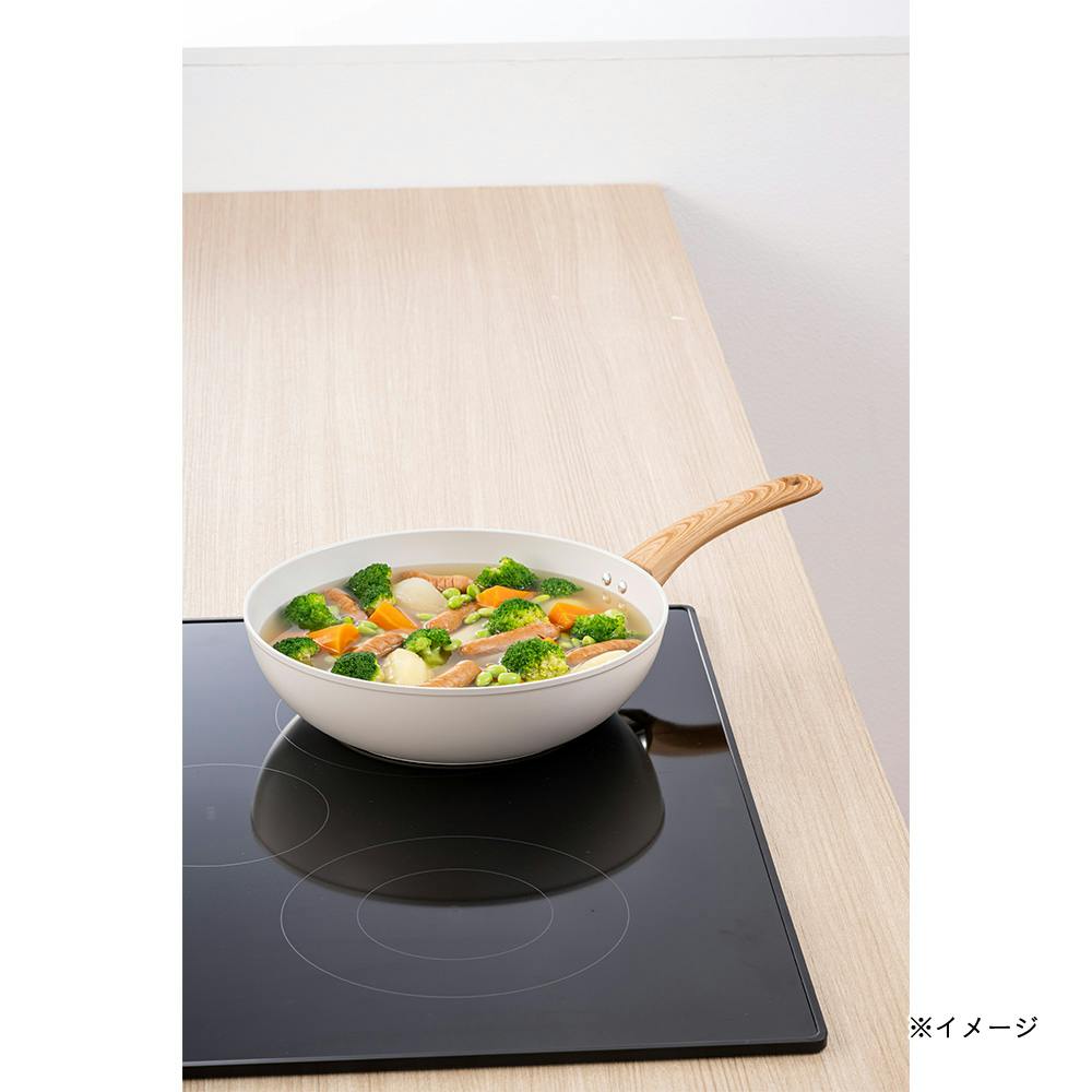 IH対応 セラミックフライパン 28深型 | フライパン・フライパンセット