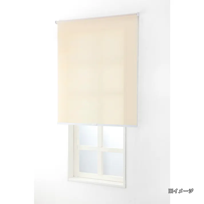 スリムロールスクリーン ベージュ 90×220cm