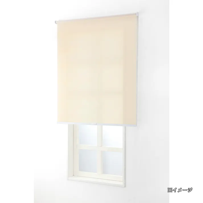 スリムロールスクリーン ベージュ 90×220cm