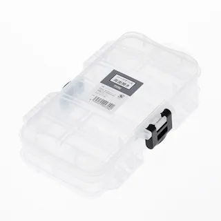 カインズ パーツケース 両面開き クリア 幅20.5cm 奥行13cm 高さ6.1cm