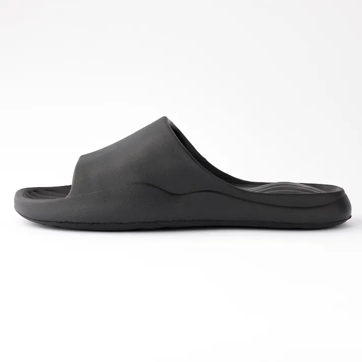 足裏ポイントクッションサンダル ブラック 26~27cm