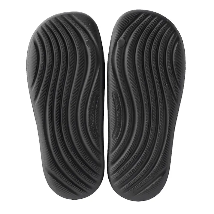 足裏ポイントクッションサンダル ブラック 26~27cm