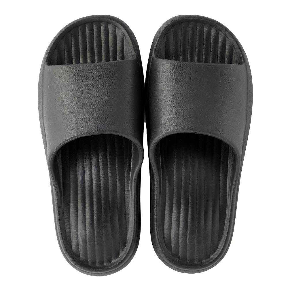 足裏ポイントクッションサンダル ブラック 26～27cm | 靴