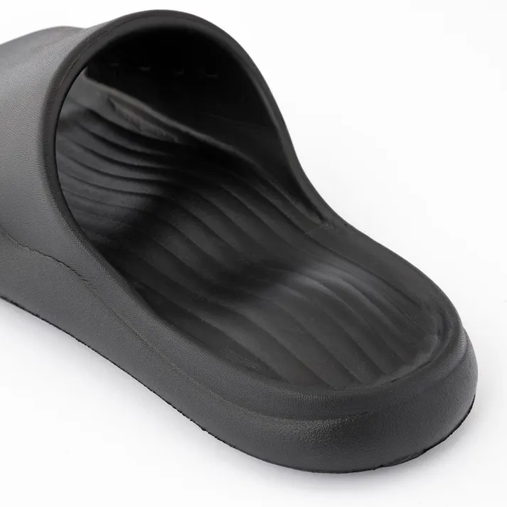 足裏ポイントクッションサンダル ブラック 26~27cm