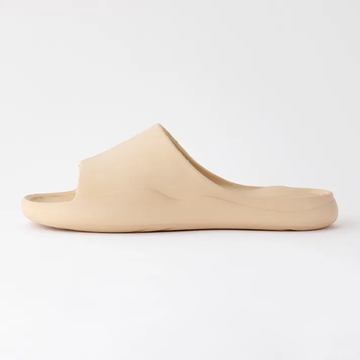 足裏ポイントクッションサンダル ベージュ 23~24cm