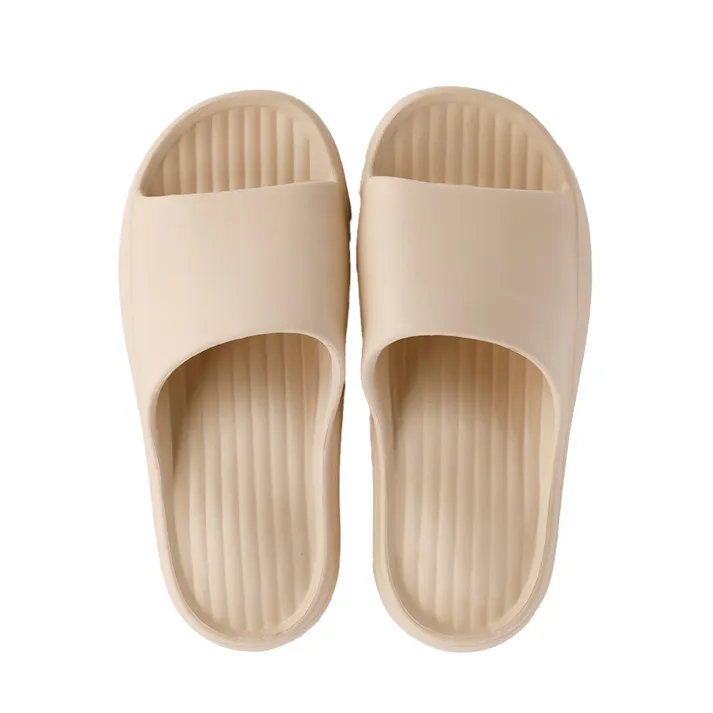 足裏ポイントクッションサンダル ベージュ 23~24cm