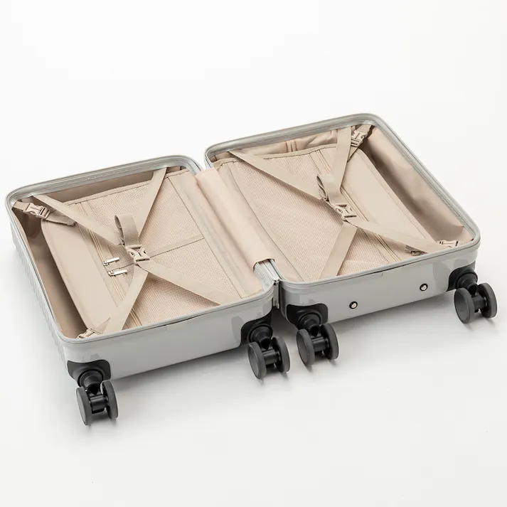 TRADDY すぅーと転がるキャスター付きキャリー 30L クールグレー