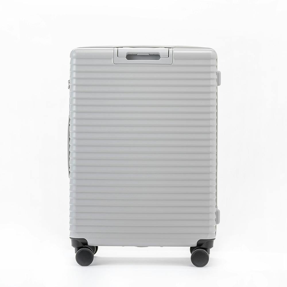 TRADDY すぅーと転がるキャスター付きキャリー 85L クールグレー