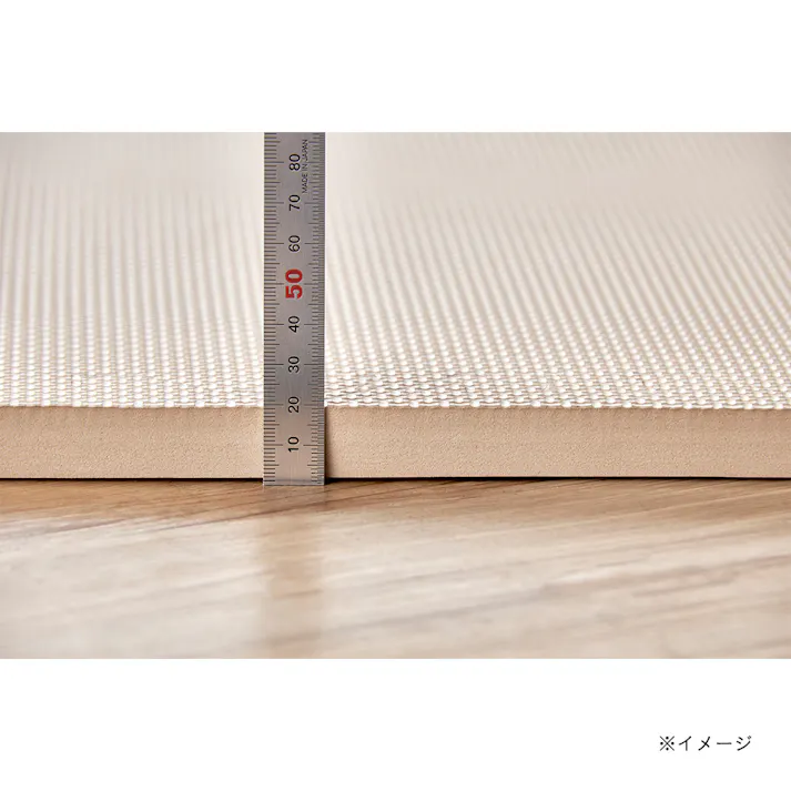 防音極厚 ジョイントフロアマット ベージュ/モカ 30