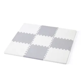 防音極厚 ジョイントフロアマット ホワイト/グレー 30