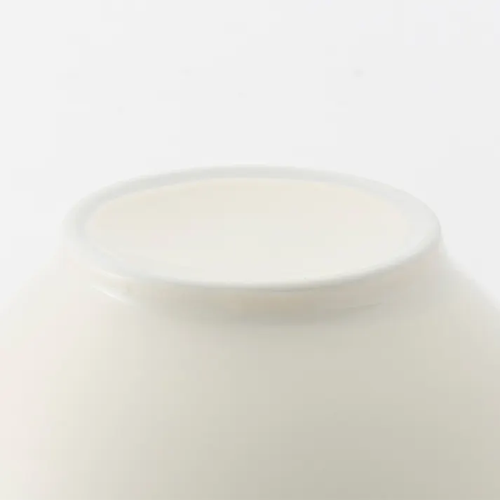 軽スタ 軽量磁器食器 どんぶり 15cm クリーム