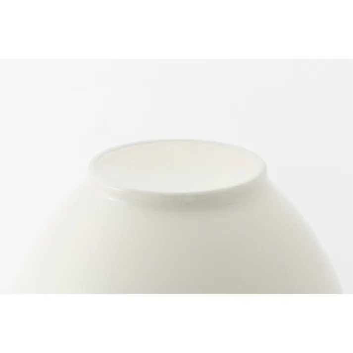 軽スタ 軽量磁器食器 どんぶり 18cm クリーム