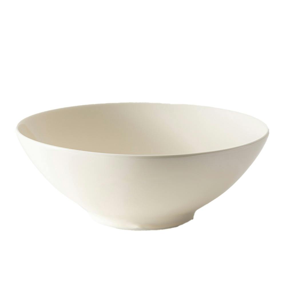 軽スタ 軽量磁器食器 ラーメンどんぶりクリーム